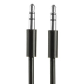 Cable auxiliar de 3,5 mm con resorte en espiral, compatible con teléfonos, tabletas, auriculares, reproductores de MP3, equipos de sonido para el hogar o el automóvil y más. Longitud: 45 cm hasta 200 cm